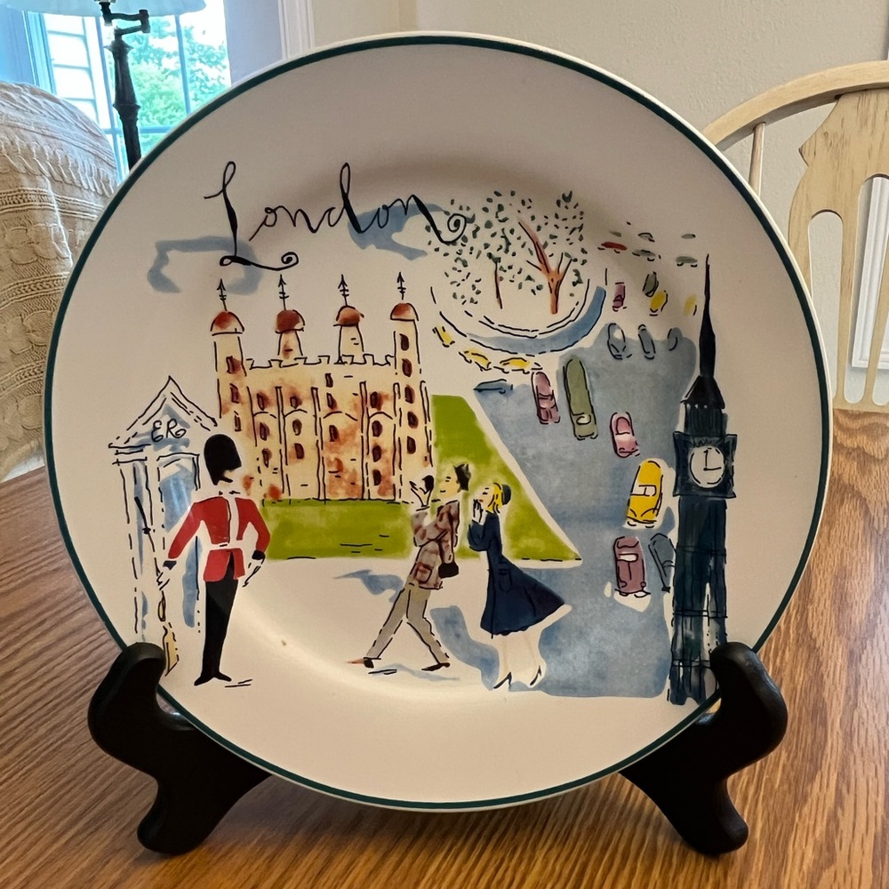 Rosanna London Salad Plate Vintage